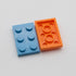 Classic Grey Plates Bulk, Dark Gray Plate 2x3, Building Plates Flat 100 Piece, Compatible with Lego Parts and Pieces: 2x3 Gray Plates(Color: Dark Gray)