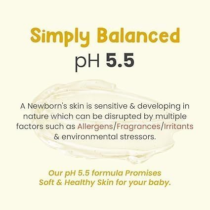 Generic 6.76 Oz Unscented Baby Wash with Oatmeal Gentle Tear Free Cleanser for Newborns & Sensitive Skin- Fl