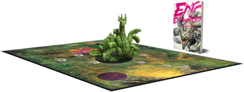 Epic Encounters: Swamp of The Hydra - RPG Fantasy Tabletop Game with Boss Miniature, Game Master Book
