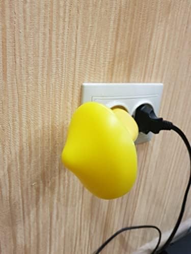 Sensor LED Night Lights for Adults Kids, Cute Mushroom Night Light, Plug in Wall Lamps for Bedroom, Bathroom, Toilet,