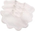 JANGANNSA Flower Baby Bibs, Infant Burp Clothes for Baby Girls, Cotton Infant Toddler Bibs
