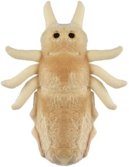Giant Microbes Louse Plush – Fun Educational Gift for Family, Friends, Doctors, Nurses, Insect Lovers