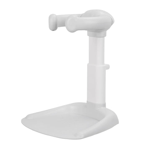 BENBOR Baby Bath Stand,Foldable Design Baby Shower Stand with Armrest, High Stability Adjustable