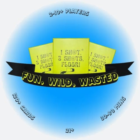 Drinking Card Games for Adults - 150 Cards & 6 Categories for Game Night, College Parties, and Bachelorette Parties