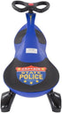 Wiggle Car Police Ride on Toy: For Ages 3 Years and Up, No Batteries, Gears, or Pedals, Just Twist and Go