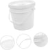 BESTYASH Portable Wipe Dispenser Bucket with Lid Refillable Wet Wipes Holder for Baby and Travel Compact Plastic Wet