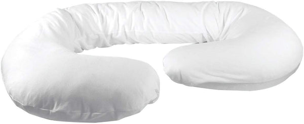 Betty Dain Stretch Jersey Pregnancy/Maternity Pillowcase - C-Shape Compatible, 100% Cotton, Machine Washable