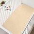 Epic Cotton 100% 24x38 Inch 3 Inch Fitted Crib Sheet, Solid Color, Egyptian Cotton Crib Sheet for Crib and Toddler
