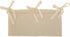 YeeMan Bag,2 Cotton Baby Bedside Hanging Storage Pockets Organizer for Baby Cribs and Toys (Oatmeal)