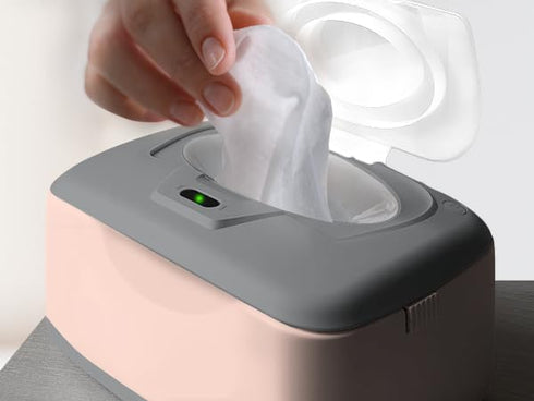 Warm Baby Wipe Dispenser - Convenient Case with Easy Press Function