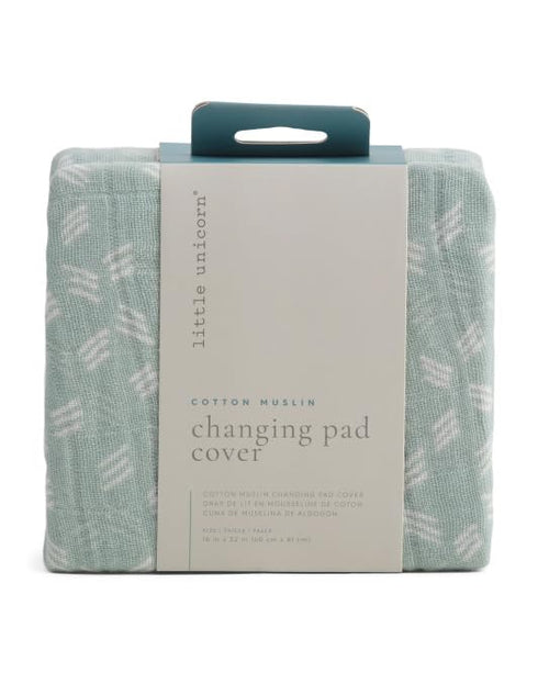 Little Unicorn Misty Field Changing pad cover