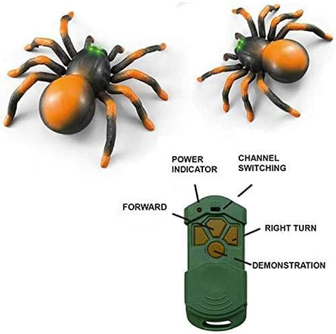 Liberty Imports RC Moving Tarantula Spider - Kids Wireless Remote Control Toy for Halloween Pranks