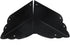 4 2.8"x2.8"x1.2"(LxWxH), 2.8" Mcredy Pcs Table Corner Protectors Black Metal Corner Guards & Edge Protectors with Nails