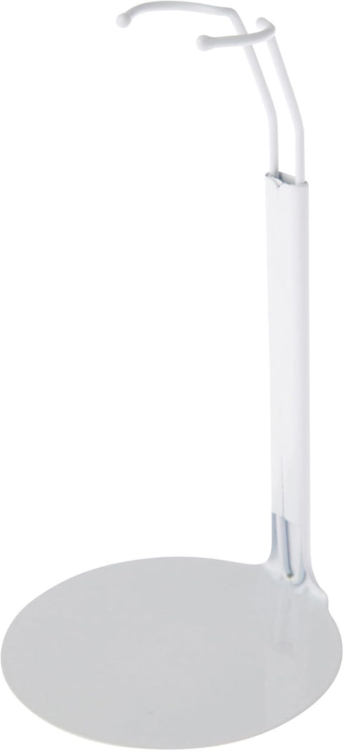 Plymor DSP-5125W White Adjustable Doll Stand, fits 10, 11, and 12 inch