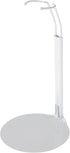 Plymor DSP-5125W White Adjustable Doll Stand, fits 10, 11, and 12 inch