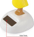 Green Solar Powered Dancing Hula Girl Dashboard Decorations, Swinging Bobbleheads Toy Collection