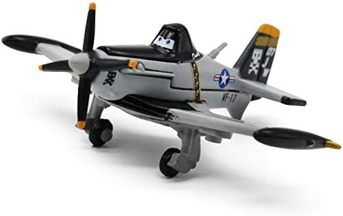 Planes Fire and Rescue No.7 Navy Dusty Planes 1:55 Metal Diecast Educational Toy Model