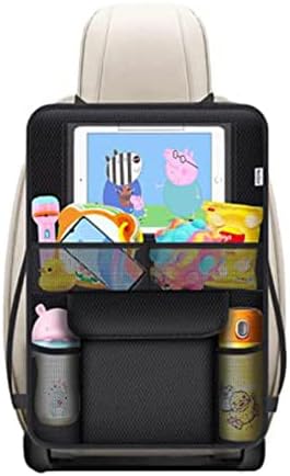Kick Mats Back Seat Protector, 1Pc Waterproof Oxford Seat Back Protector for Kids, Back of Seat Protector for Kids Feet