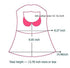GZMM Baby Girl's Princess Type Waterproof Bibs - Adjustable Snaps, 2 Pack