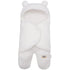 BlueSnail Newborn Receiving Blanket, Baby Sleeping Wrap Swaddle (0-3M, 8-13lbs, Cream)