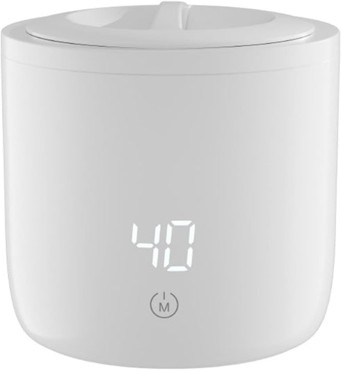 KMGDM Digital Compact Bottle Warmer for Travel with Intelligent and 5000mAH Battery Lightweight