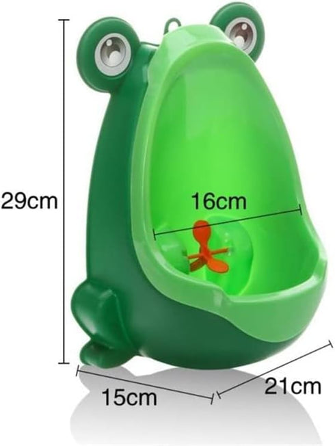 Frog Design Baby Potty - Fun Toilet Training Urinal for Boys