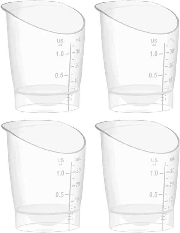 Maymom Baby Feeding Cup, Graduated Cup for Dosing Medicine, 1 oz (4ct)