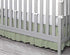 Linens Limited (28" 52" 14") 100% 800 Count 14" Nursery Crib Toddler x x Egyptian Cotton Thread Crib Skirt Dust Ruffle