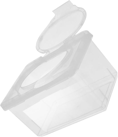 OUNONA Wipes Dispenser Ergonomic Storage Case for Refillable for Bathroom Bedroom and Living Versatile with Wide Mouth