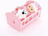 6 Set 5 Inch 3-6 PowerTRC of Mini Baby Girl Toy Dolls Collection with High Chair, Cradle, Walker, Swing, Bathtub