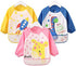 JNINTH Baby Bibs Waterproof and Wipeable-Eat and Play Smock Apron(6-36 Months)
