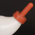 Sanguinesunny 2L Feeding Bottle Nursing Bottle with a Nipple a Handle Horizontal for Cattle Newborn Calves