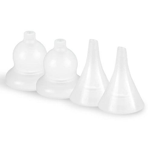Baby Nasal Aspirator Replacement Tips, 2 Sets/4 Pieces Reusable Tips Compatible with Various Brands