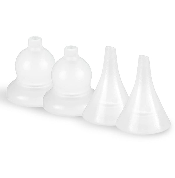 Baby Nasal Aspirator Replacement Tips, 2 Sets/4 Pieces Reusable Tips Compatible with Various Brands