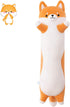 Lovely Plush Shiba Inu Doll - Cute Cartoon Soft Stuffed Kawaii Corgi Dog Pillow, Long Throw Plushies Toy Gift for Kids,