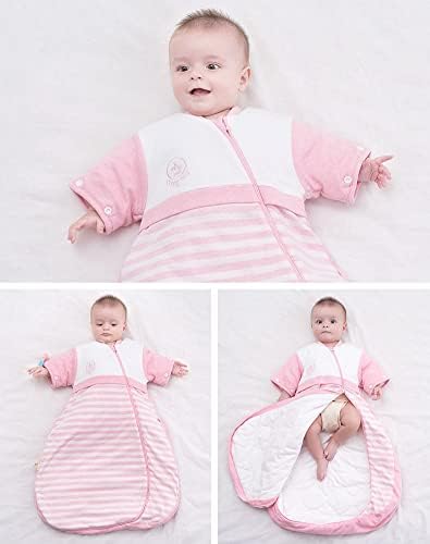 Cozy Detachable Sleeve Kids Wearable Blanket - Sleeping Bag