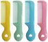 Tustao Pack Of 4 Round Tip Bristles Baby Cute Comb Baby Grooming For