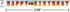 1 116" 7" Creative Converting Monster Truck Banner, ct, Multi-colored, x