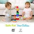 Liname 2 Pack Teething Mitten with Soothing Toy, Infant Chew Toy and Teething Glove