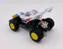 Mini RC Buggy Off-Road 1:64 Scale 2.4G 5-Channel RC Radio Control Car, Coke Can Micro Racing Truck (White)
