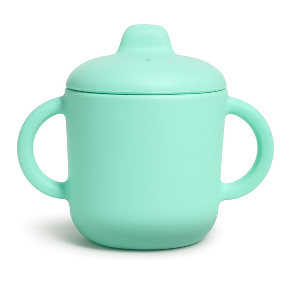 Premium Silicone Baby Straw Cup 5 floz, BPA-Free Food-Grade Silicone Sippy Cup