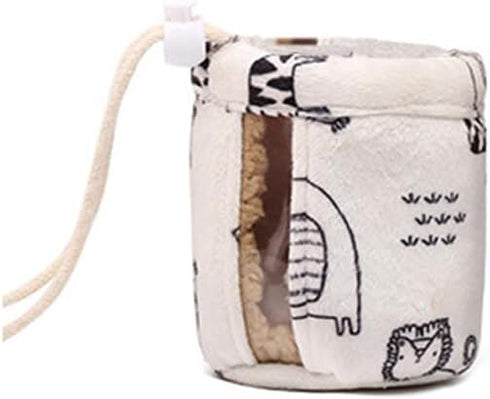 ikasus 1 Baby Milk Bottle Insulation Cover With String, Glass Nursing Feeder Keep Warm Holder Pouch Type