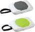 Pluzmecalm 2Pcs Travel Wipe Holder Grey Green Reusable Wet Wipe Container Box Strollers Hanging Wipes Dispensers Wipe
