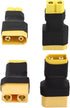 XT60 to XT90 Adapter, XT60 to XT90 Connector Without Wires, RC LiPo Battery Connectors