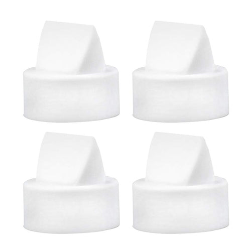 Maymom Valve Compatible with Freemie Closed System Cups, Duckbills or Valves, 4 pc White