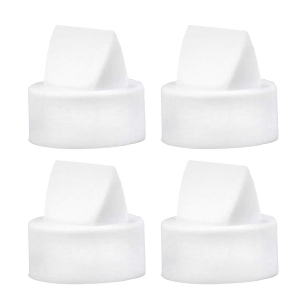 Maymom Valve Compatible with Freemie Closed System Cups, Duckbills or Valves, 4 pc White