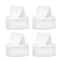 Maymom Valve Compatible with Freemie Closed System Cups, Duckbills or Valves, 4 pc White