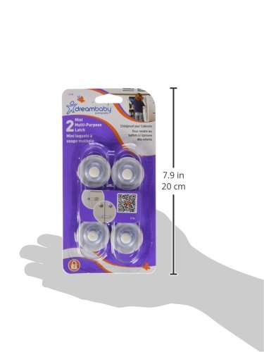 Dreambaby Mini Multi-Purpose Latches, 2 Pack