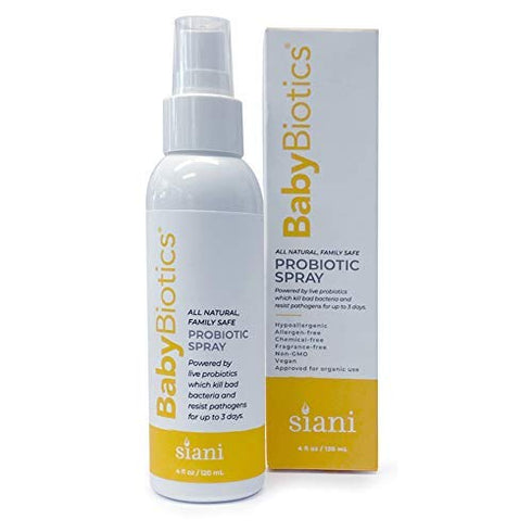 BabyBiotics - Topical Probiotic Body Care for Children, 4oz - Hypoallergenic, Vegan, 100% Natural