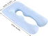 Washable U-Shaped Pillow Cover for Pregnant Women